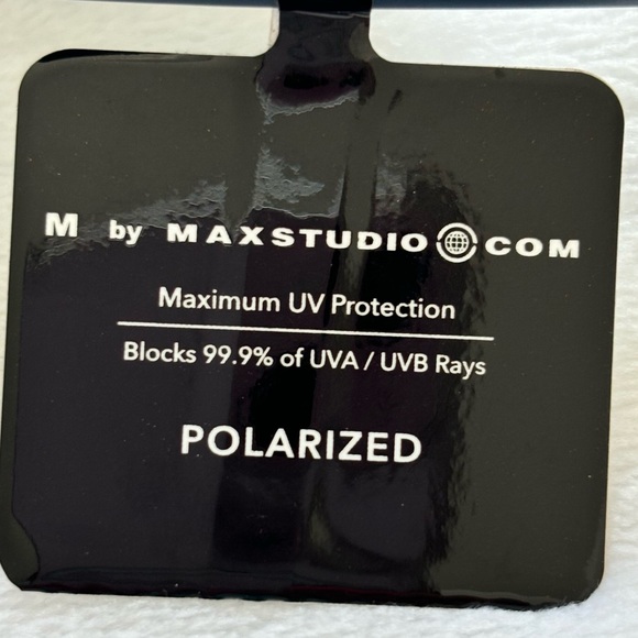 M BY MAXSTUDIO Men's Aviator Rectangular Polarized Sunglasses - Picture 15 of 16